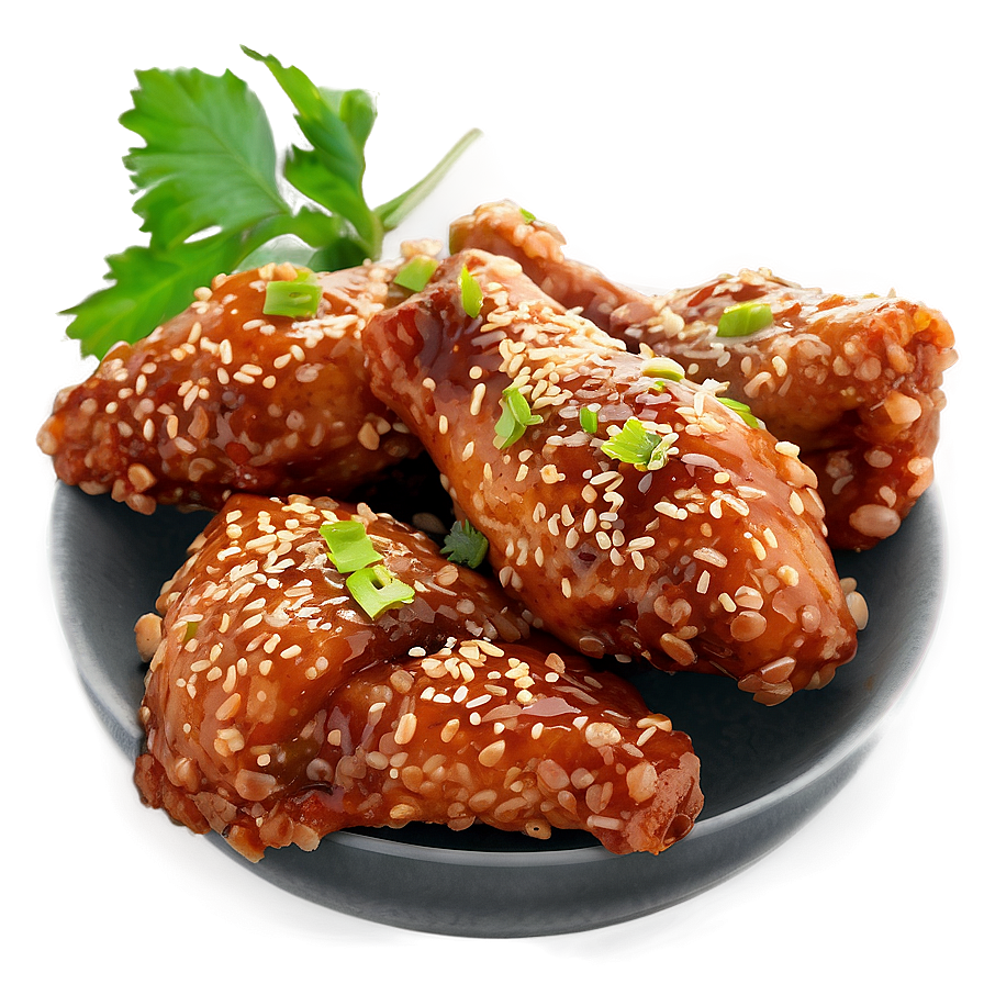 Sesame Chicken Wings Png 05242024