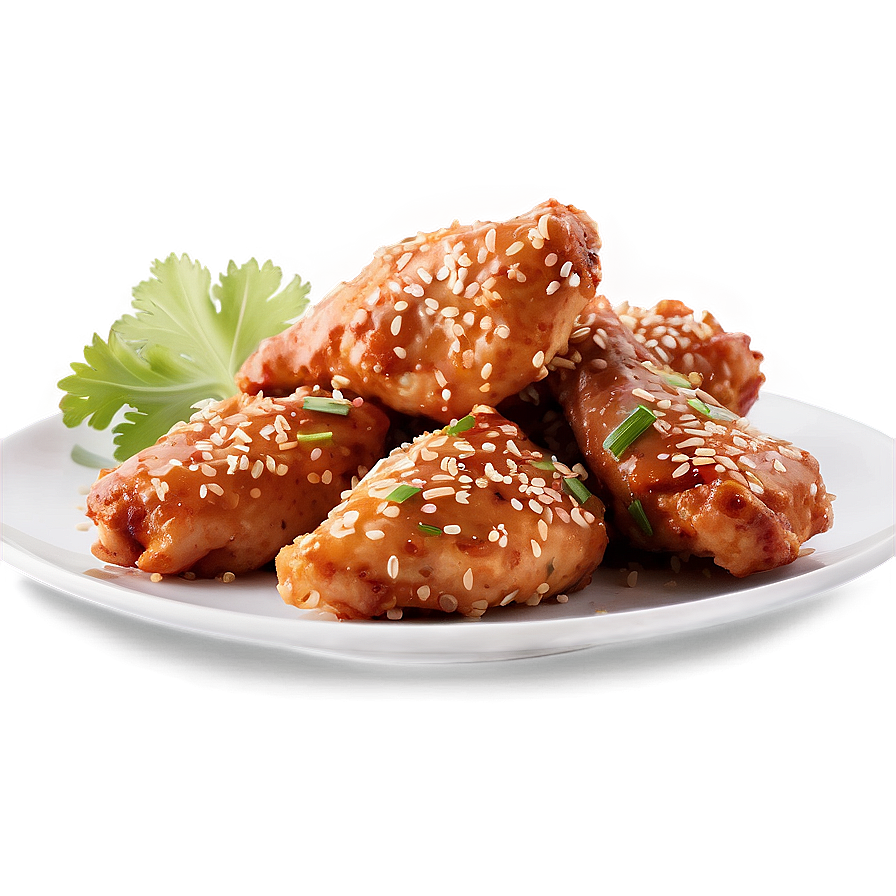 Sesame Chicken Wings Png 49