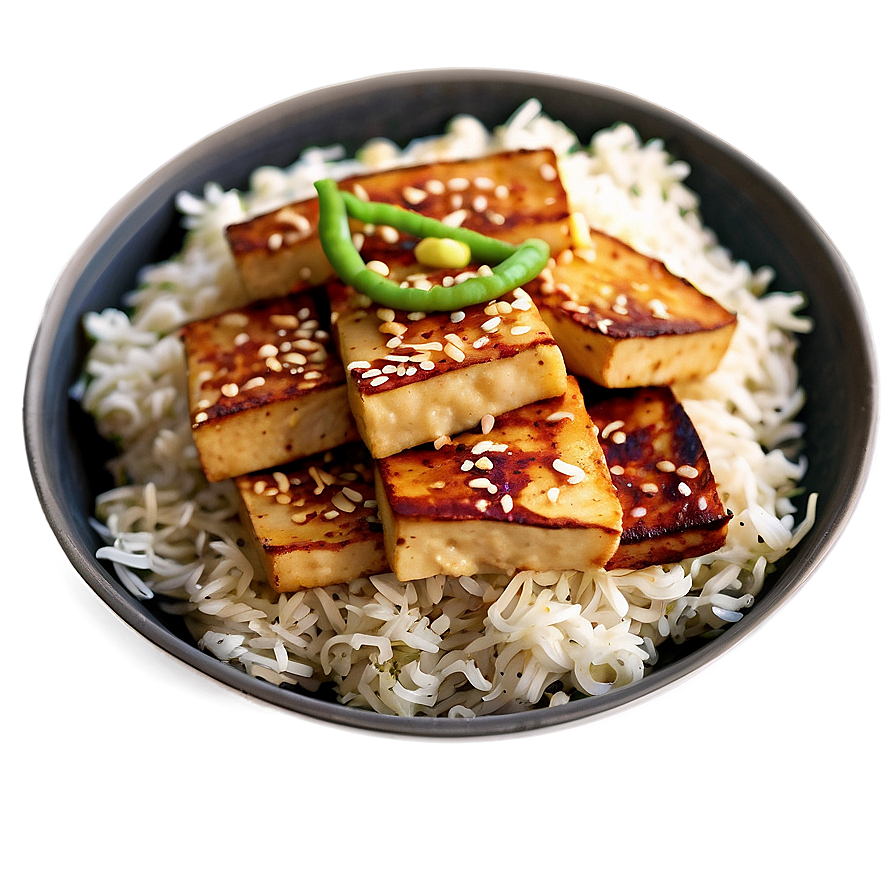 Sesame Ginger Tofu Png 49