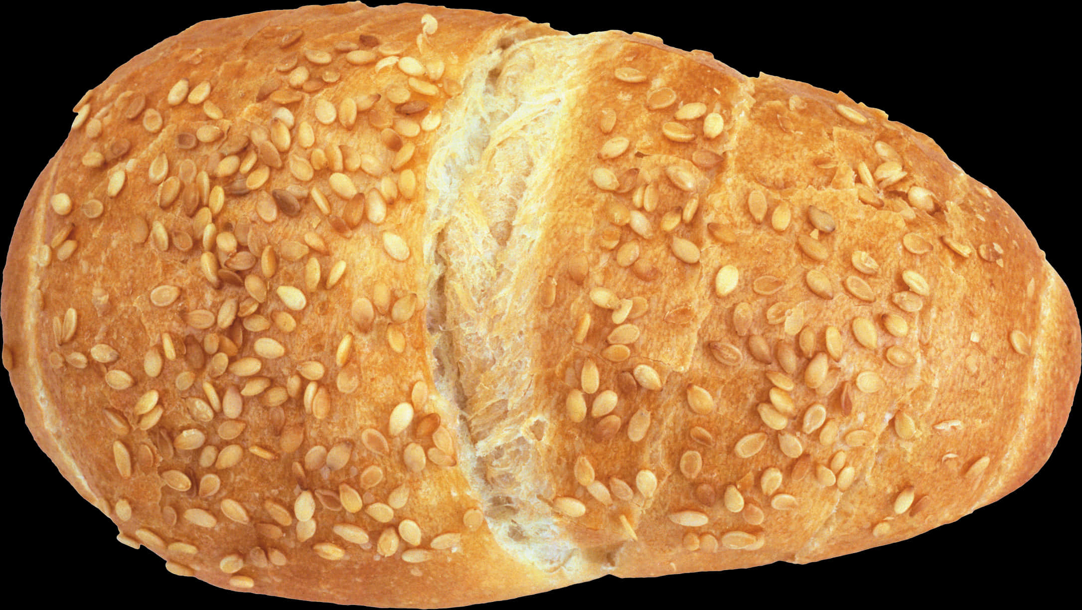 Sesame Seed Covered Bread Loaf