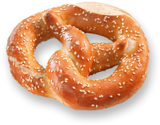 Sesame Seed Pretzel Top View.png