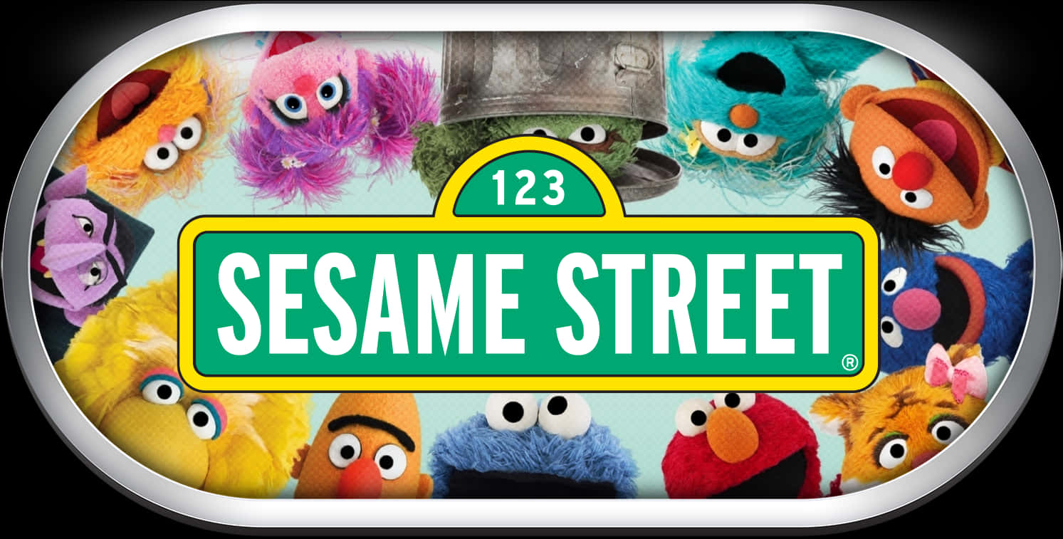 Sesame Street Characters Banner