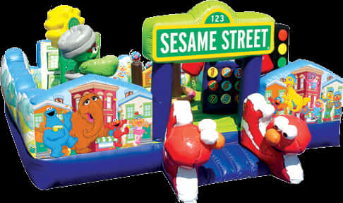 Sesame Street Inflatable Playhouse