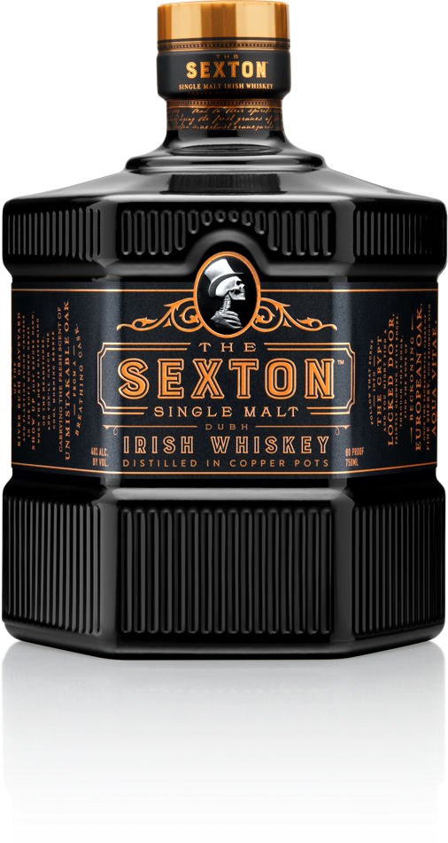 Sexton Single Malt Irish Whiskey Bottle