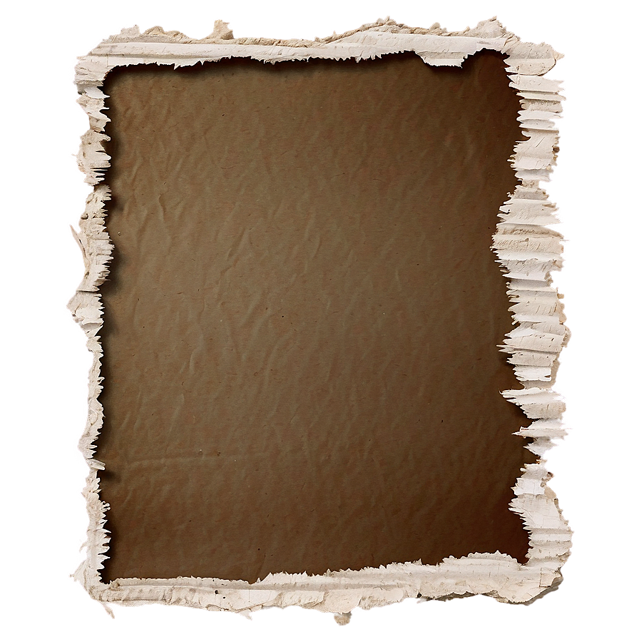 Shabby Paper Edge Texture Png 06272024