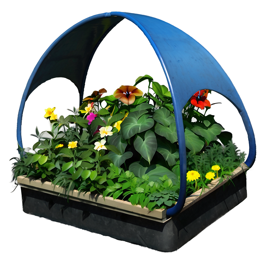 Shade Flower Bed Png Ula77