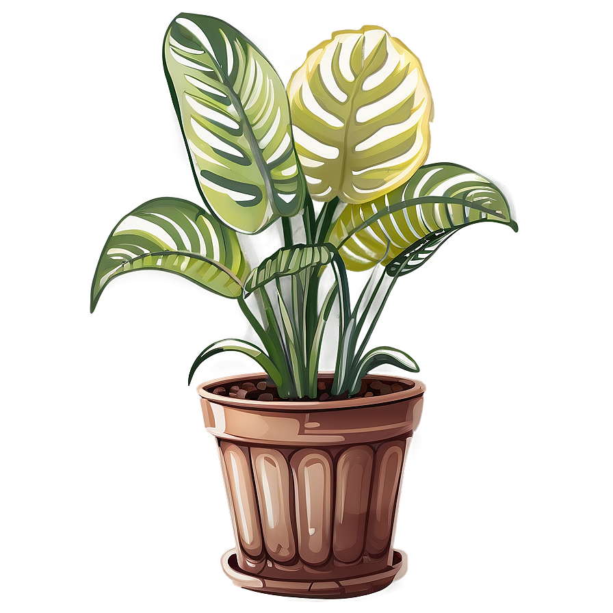 Shade Loving Houseplant Png 06202024