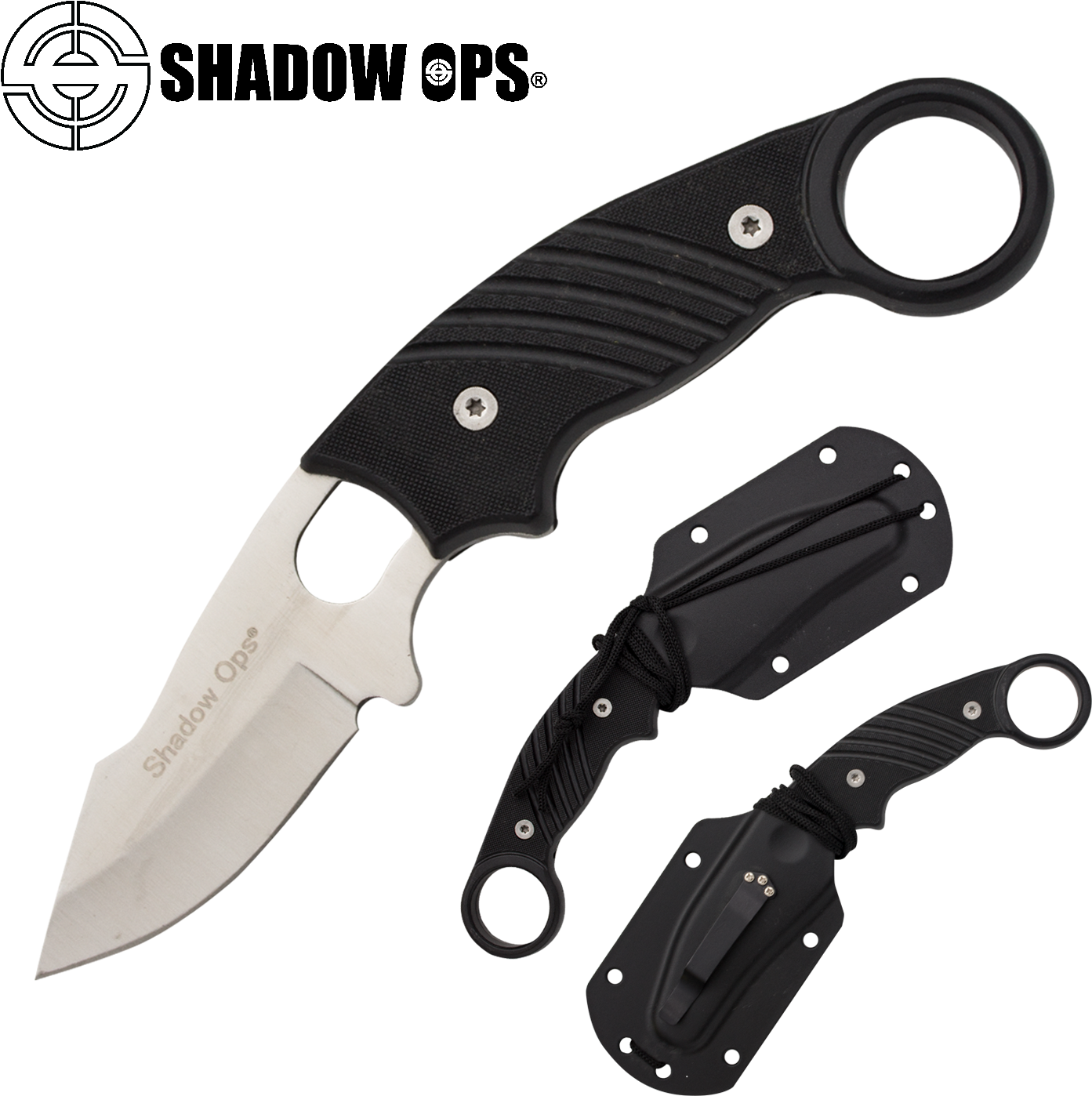 Shadow Ops Karambit Knifewith Sheath