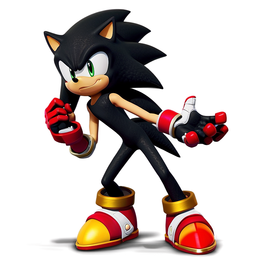 Shadow The Hedgehog Edgy Pose Png 98