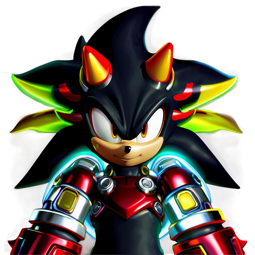 Shadow The Hedgehog Iconic Look Png 7