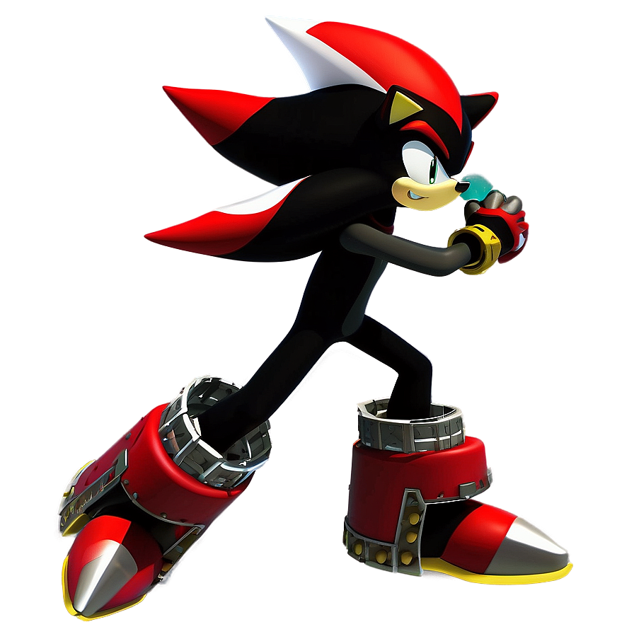 Shadow The Hedgehog In Action Png 40