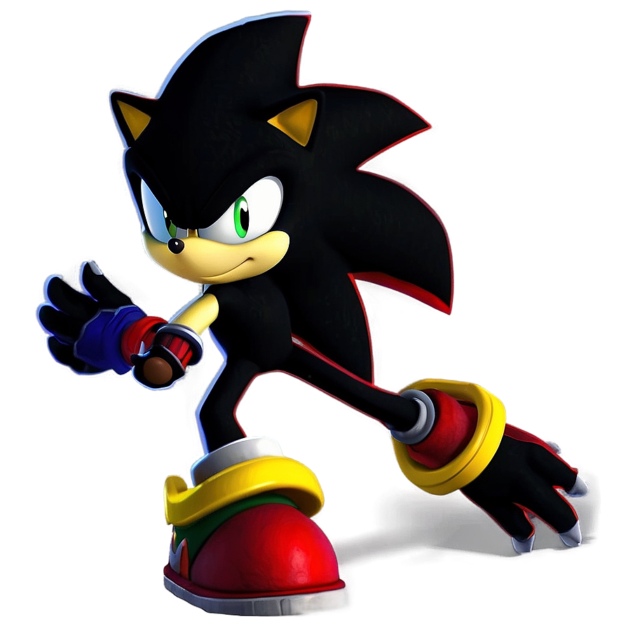 Shadow The Hedgehog In Action Png Obu