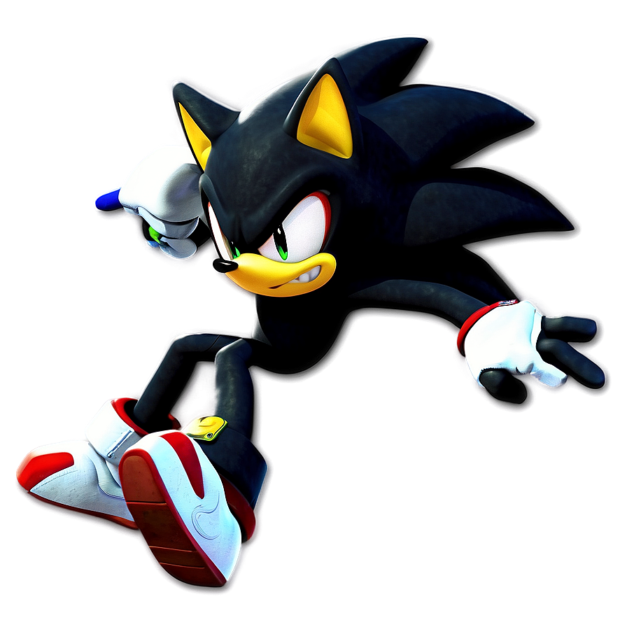 Shadow The Hedgehog In Flight Png 05232024