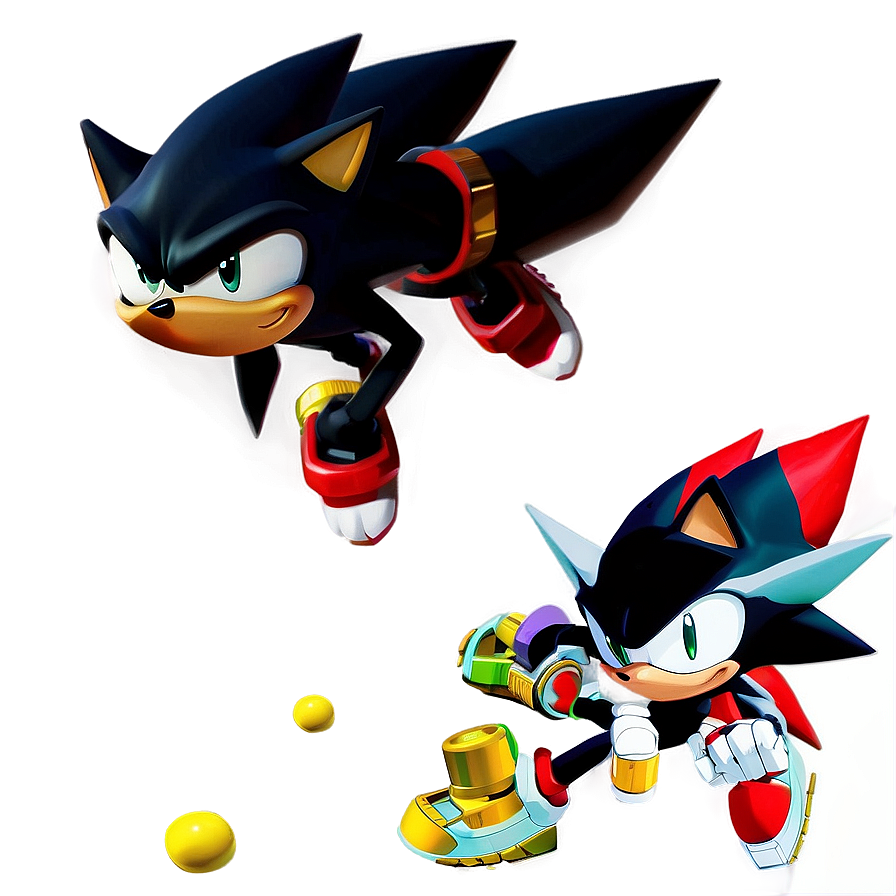 Shadow The Hedgehog In Motion Png 05232024