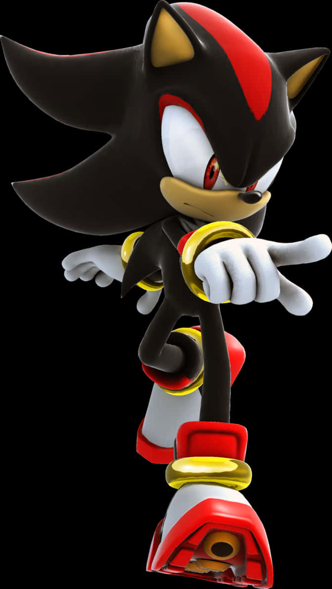 Shadow The Hedgehog Pose