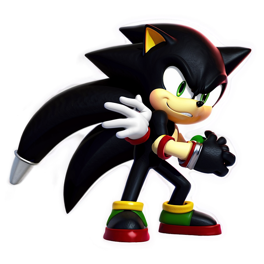 Shadow The Hedgehog Side Profile Png Bia