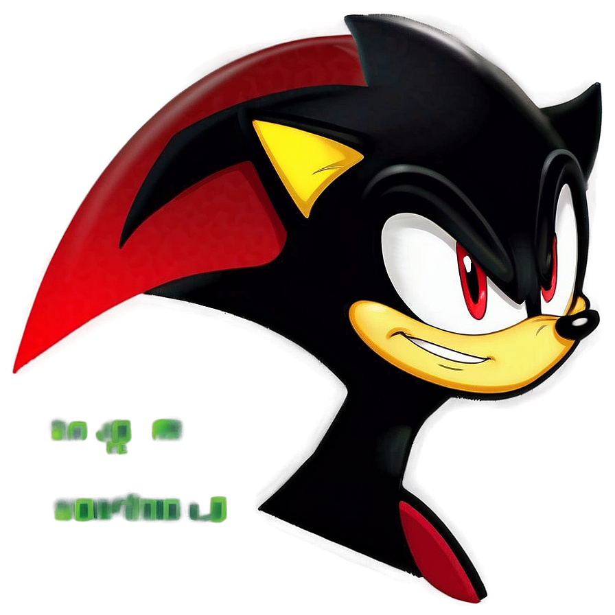 Shadow The Hedgehog Smirking Png 05232024