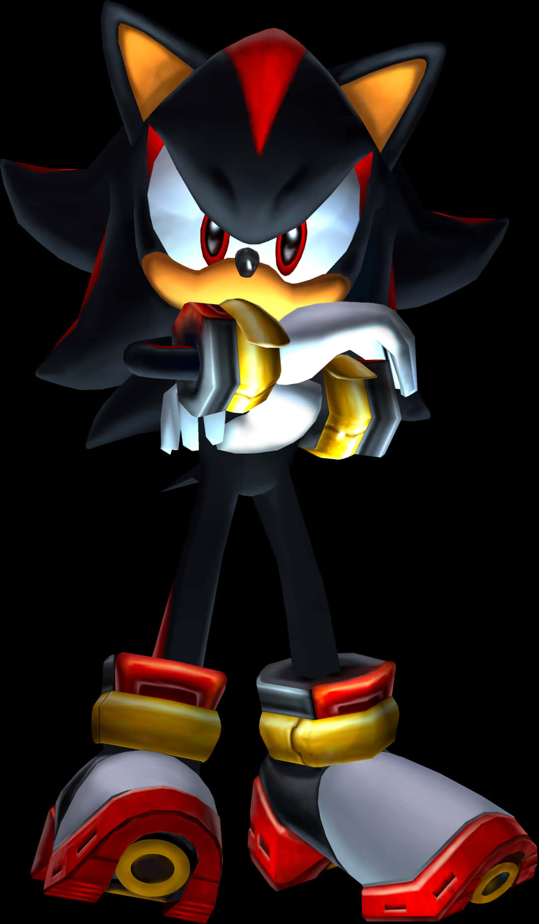 Shadow The Hedgehog Standing Pose