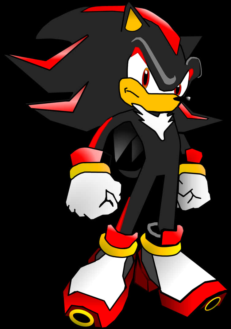 Shadow The Hedgehog Standing