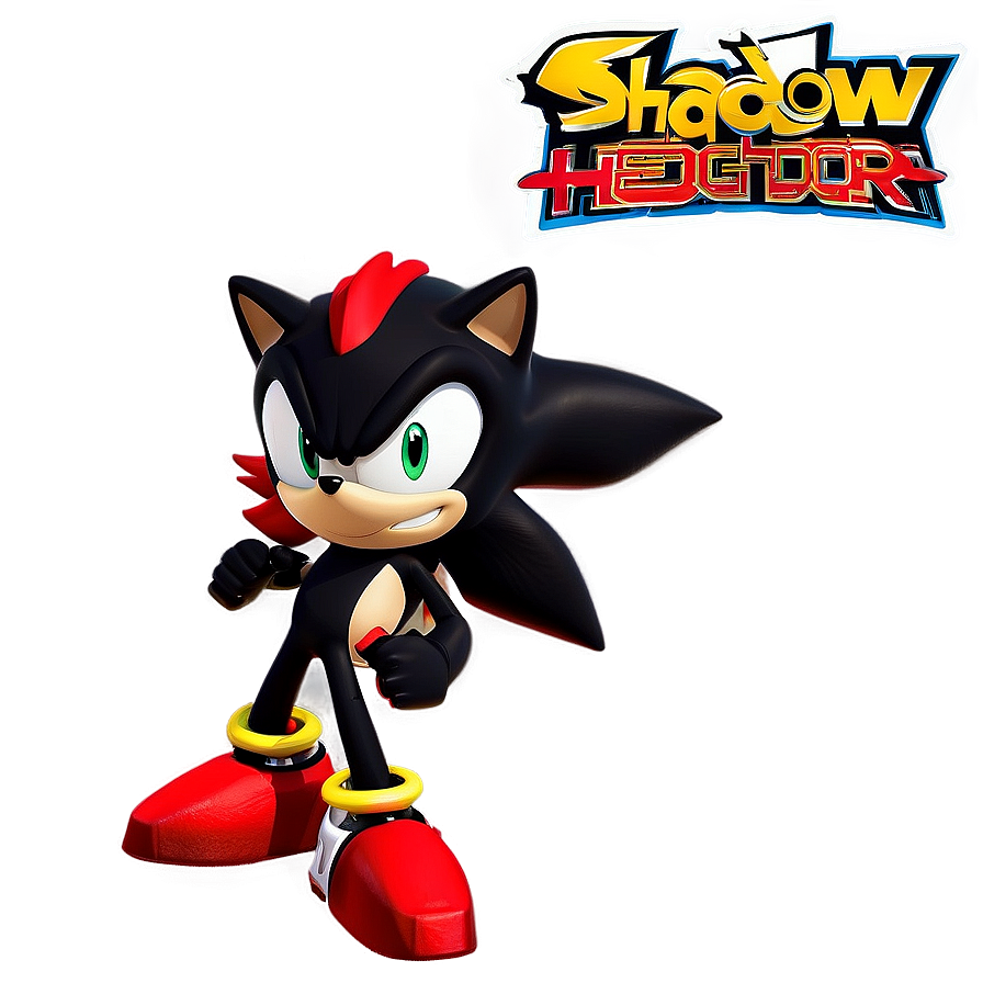 Shadow The Hedgehog Victory Pose Png Kku24