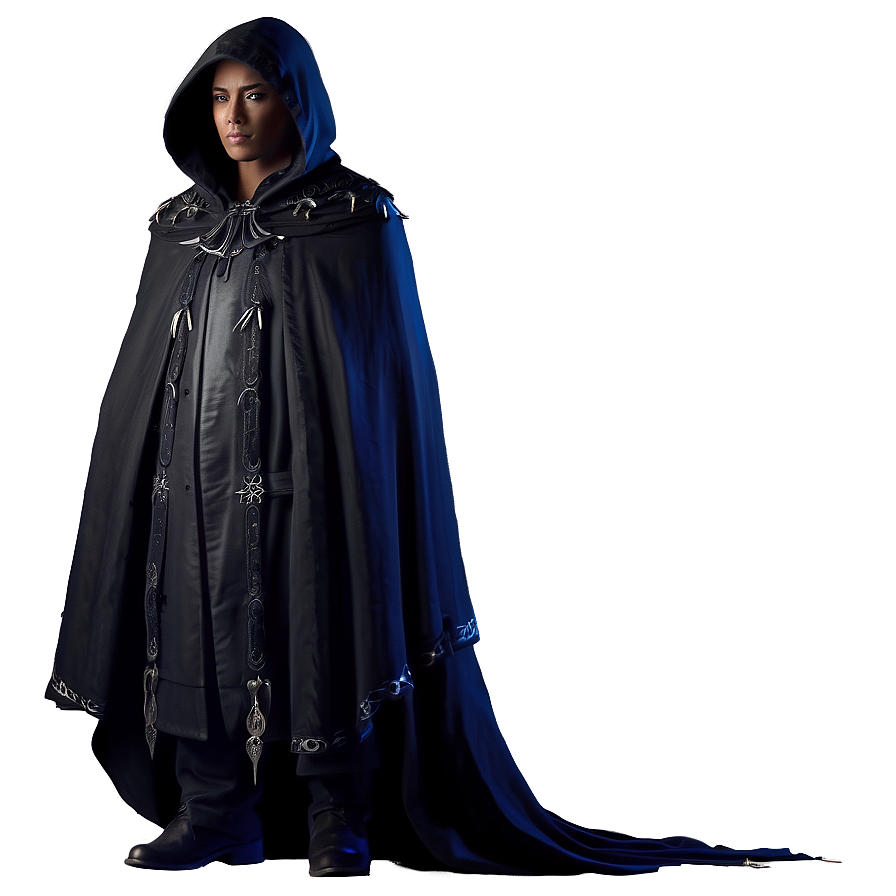 Shadowy Dark Magic Cloak Png Wxm