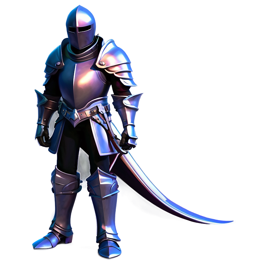 Shadowy Knight Figure Png Mid