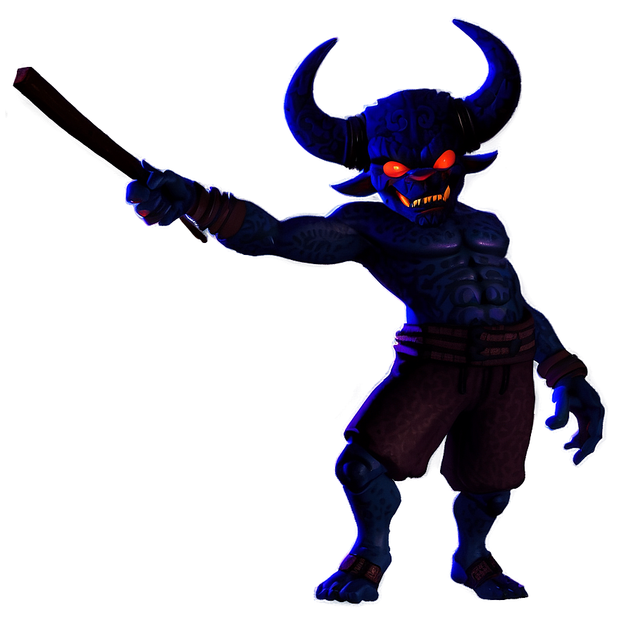 Shadowy Oni Figure Png Tdj