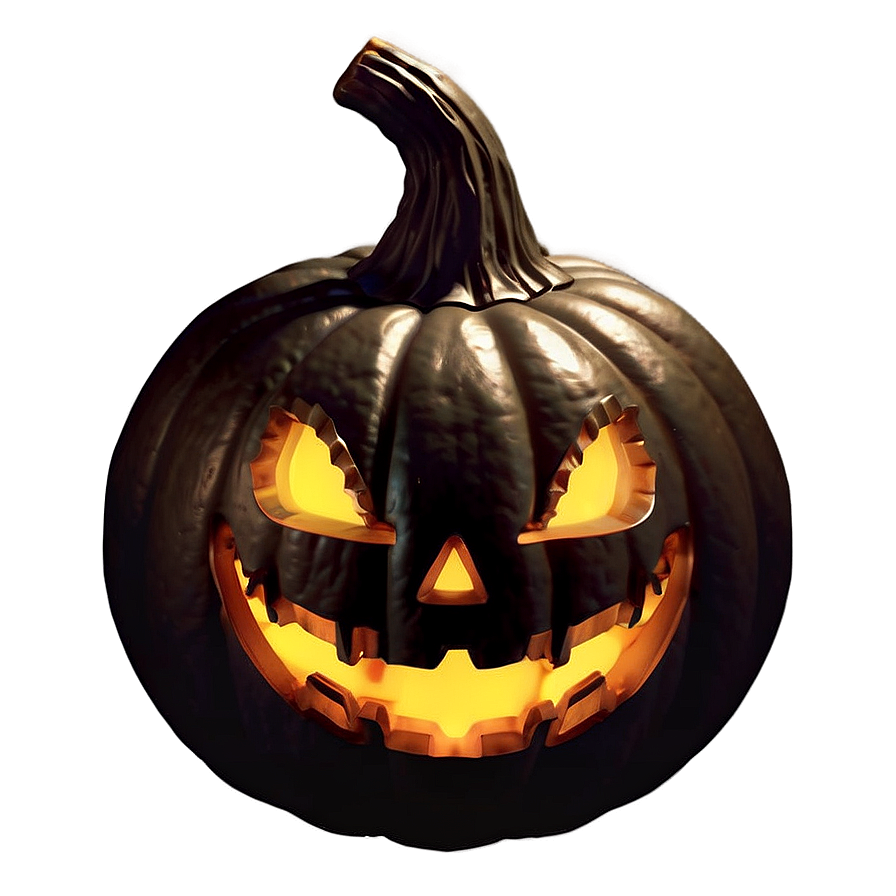 Shadowy Scary Pumpkin Figure Png Euq11