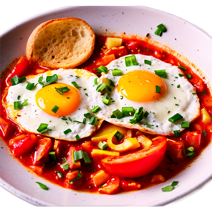 Shakshuka Morning Dish Png Epg