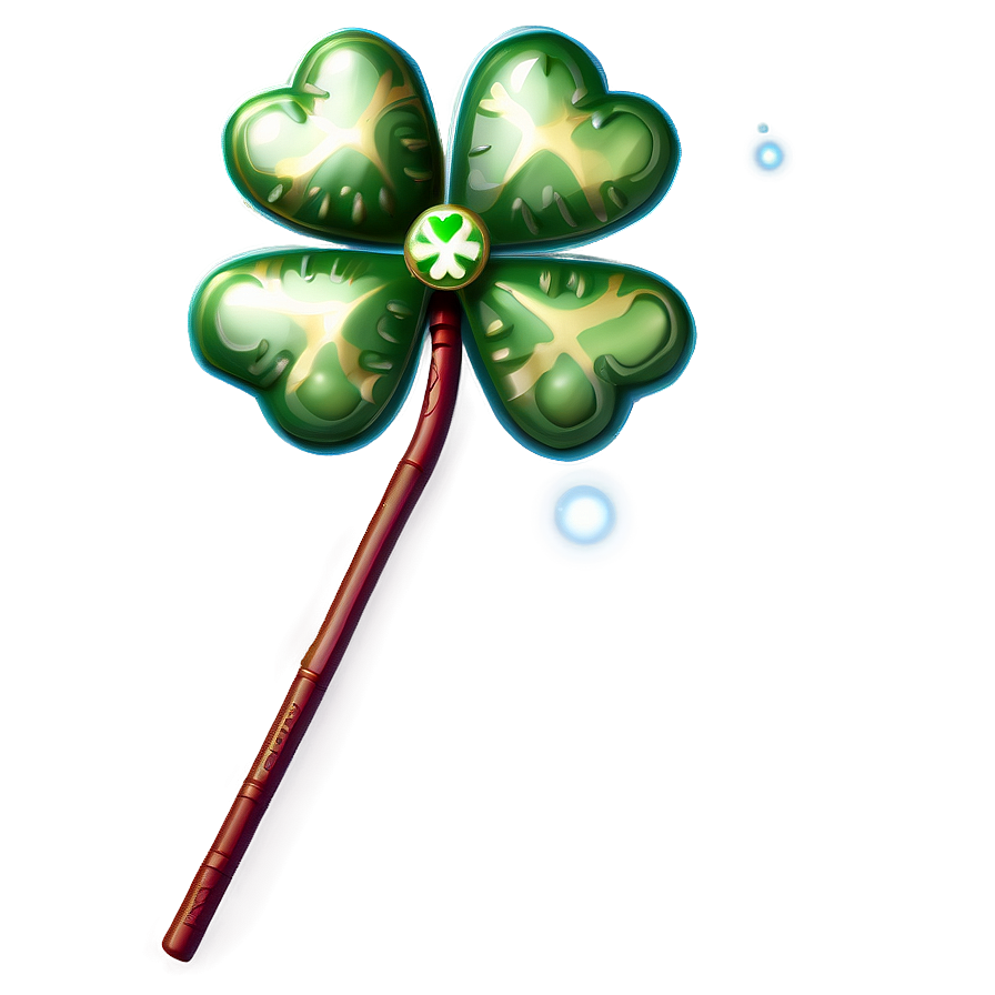 Shamrock Magic Wand Png Pob