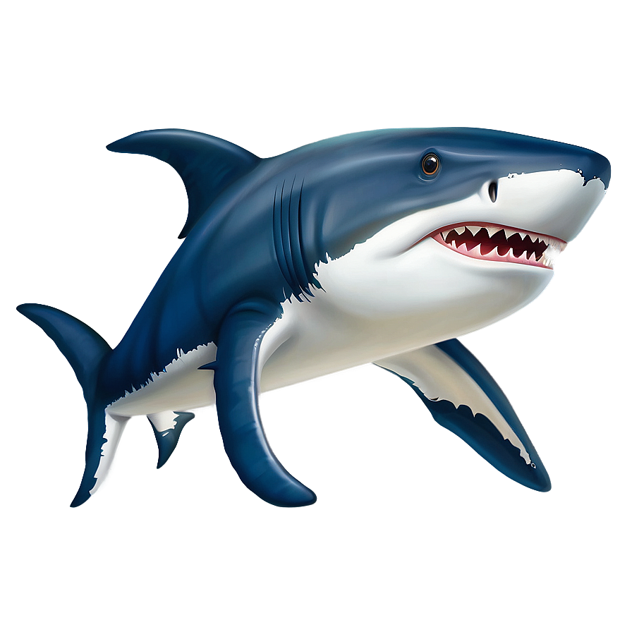 Shark Cartoon Drawing Png Cfn