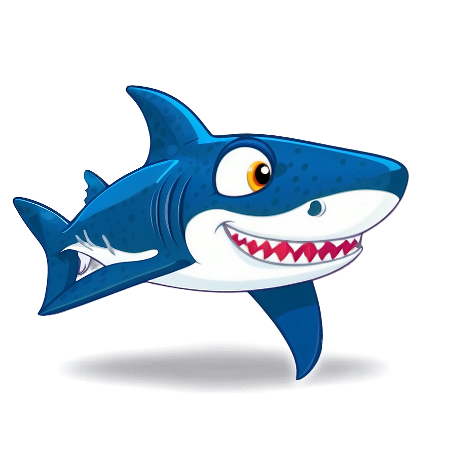 Shark Cartoon For Kids Png Xri