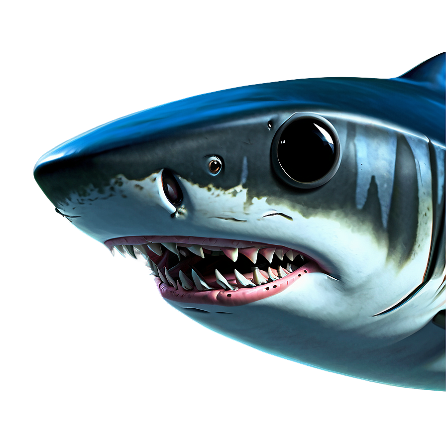 Shark Cartoon With Sunglasses Png Hfb46