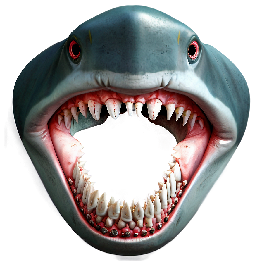 Shark Jaw Illustration Png Owf