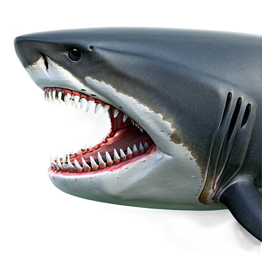 Shark Jaw Side View Png 80