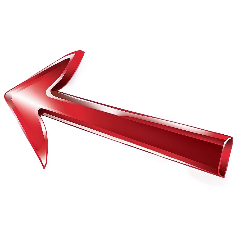 Sharp Red Arrow Design Png 39