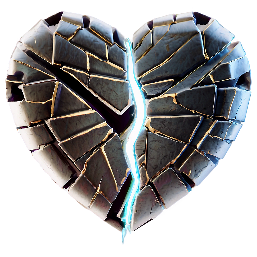 Shattered Heart Icon Png Thm80