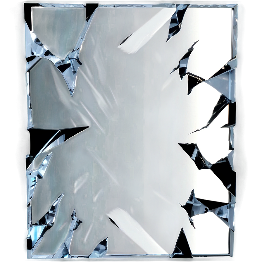 Shattered Mirror Abstract Png 91