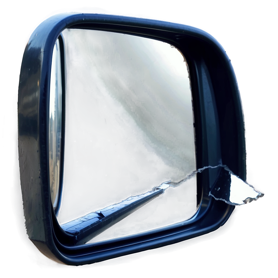 Shattered Rearview Mirror Png Wht