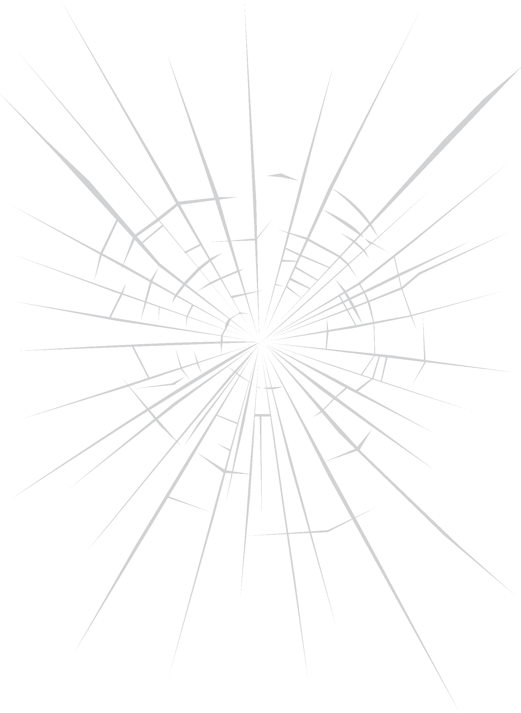 Shattered Screen Vector Illustration