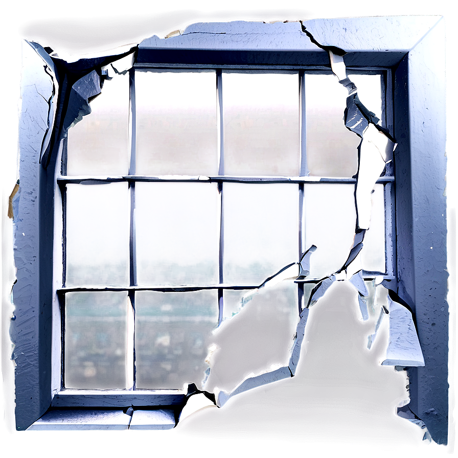 Shattered Windows Broken Png 1