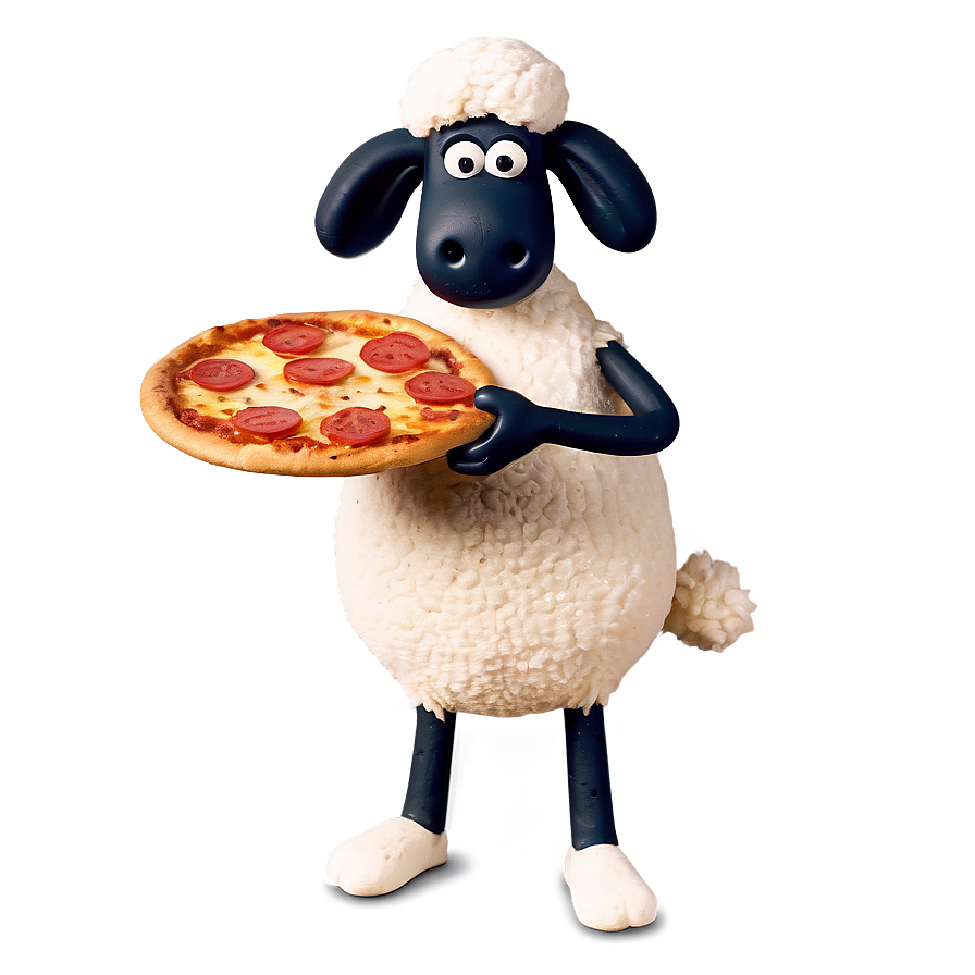 Shaun The Sheep And The Pizza Png 06242024