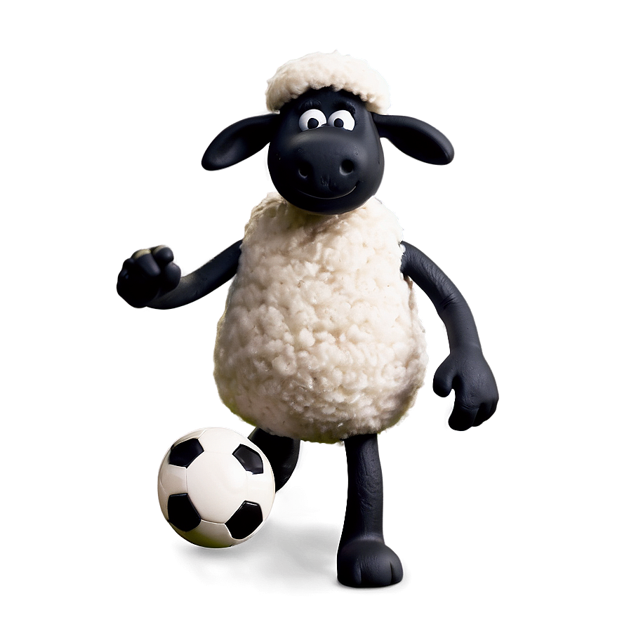 Shaun The Sheep Playing Soccer Png 06242024