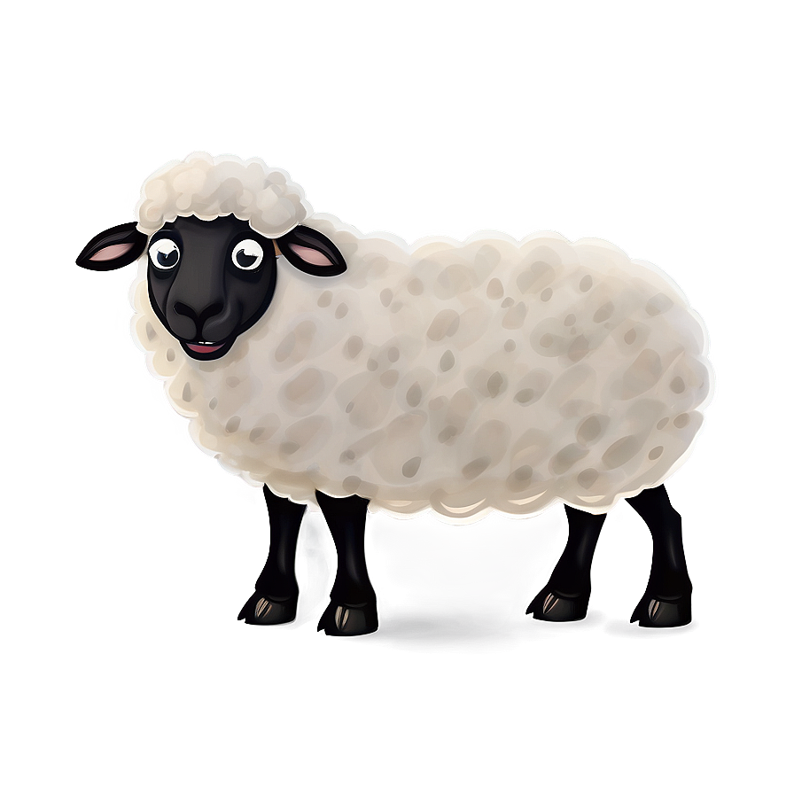 Sheep Cartoon Character Png 05232024