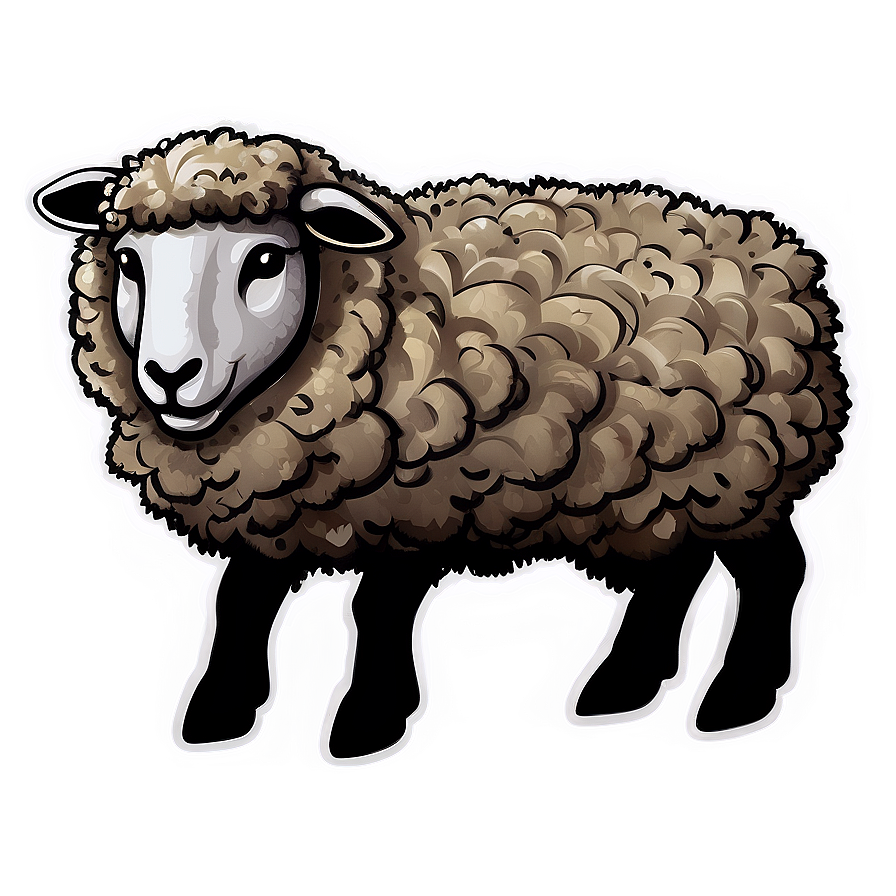 Sheep Vector Png 05232024