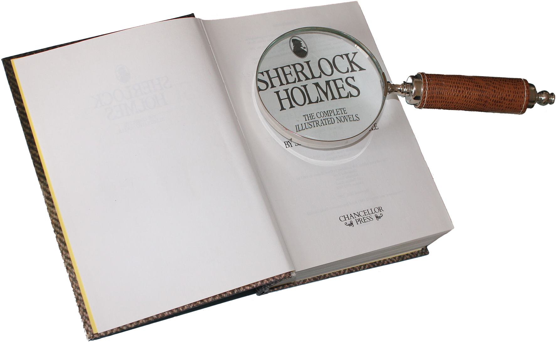 Sherlock Holmes Bookand Magnifying Glass