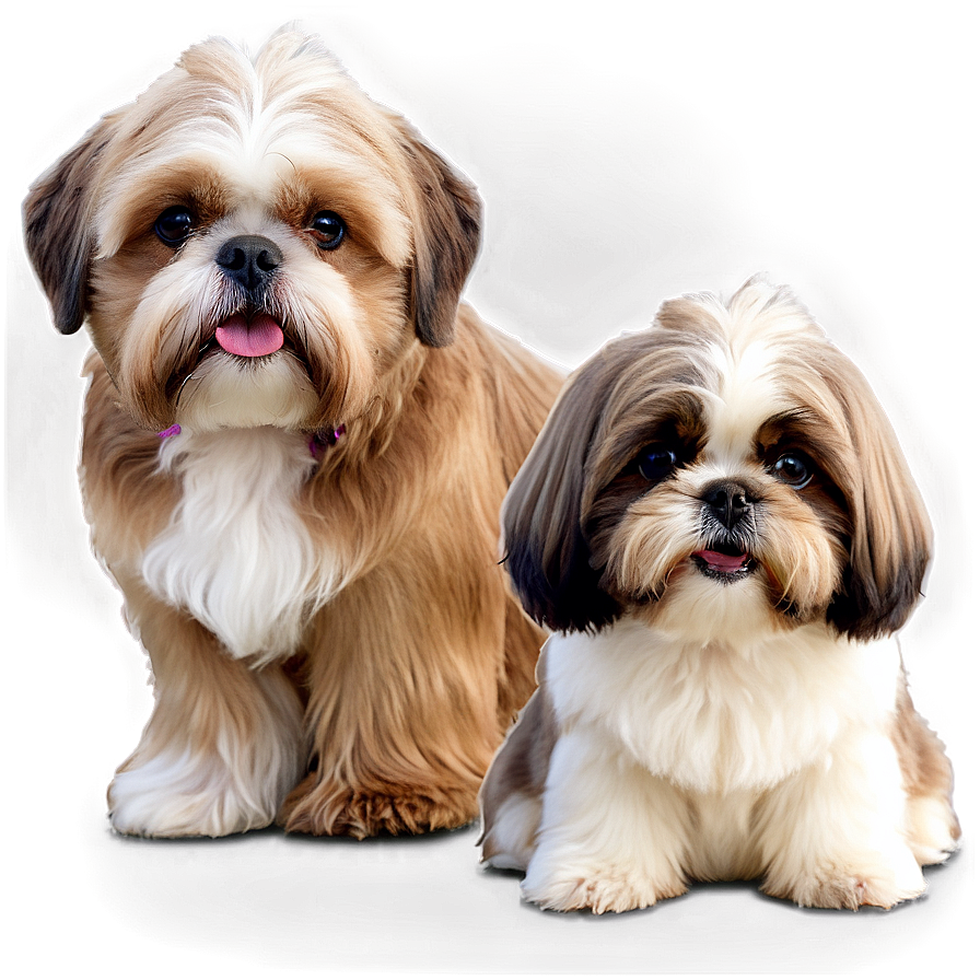 Shih Tzu Family Pets Png 06242024