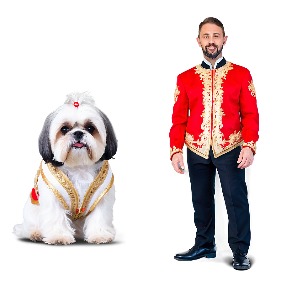 Shih Tzu In Costume Png 99