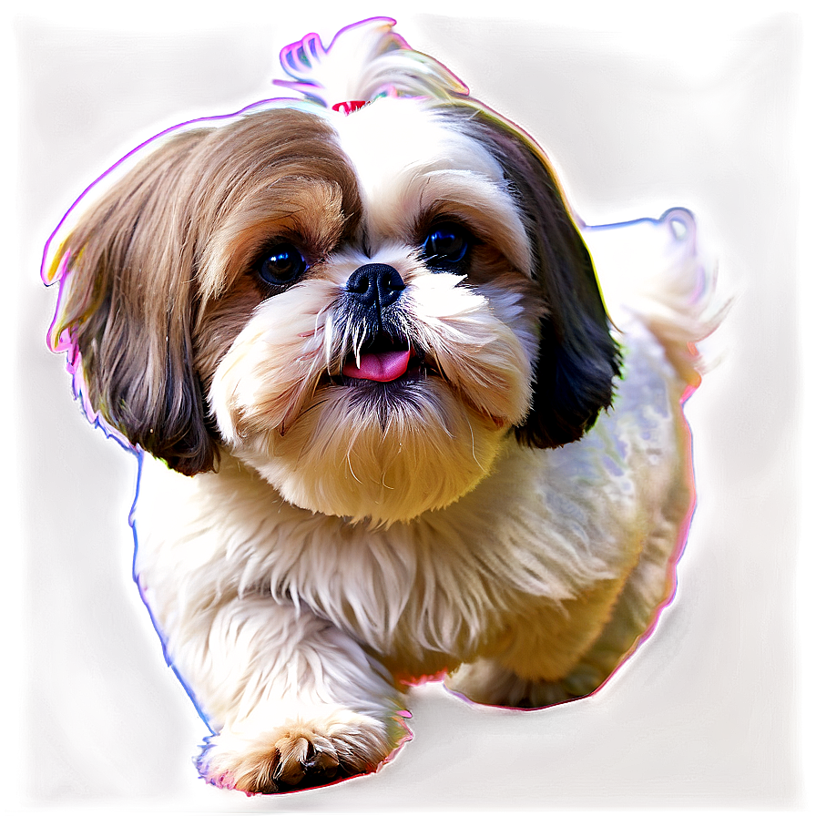 Shih Tzu On Walk Png 06242024