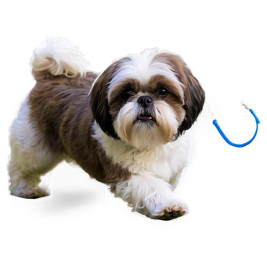 Shih Tzu On Walk Png 15